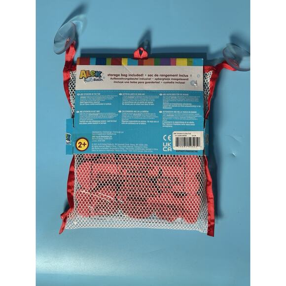 Alex Bath ABC Stickers in the Tub Kids Bath Activity - Picture 2 of 2